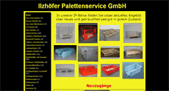 Desktop Screenshot of ilzhoefer.behaelter-logistik.de